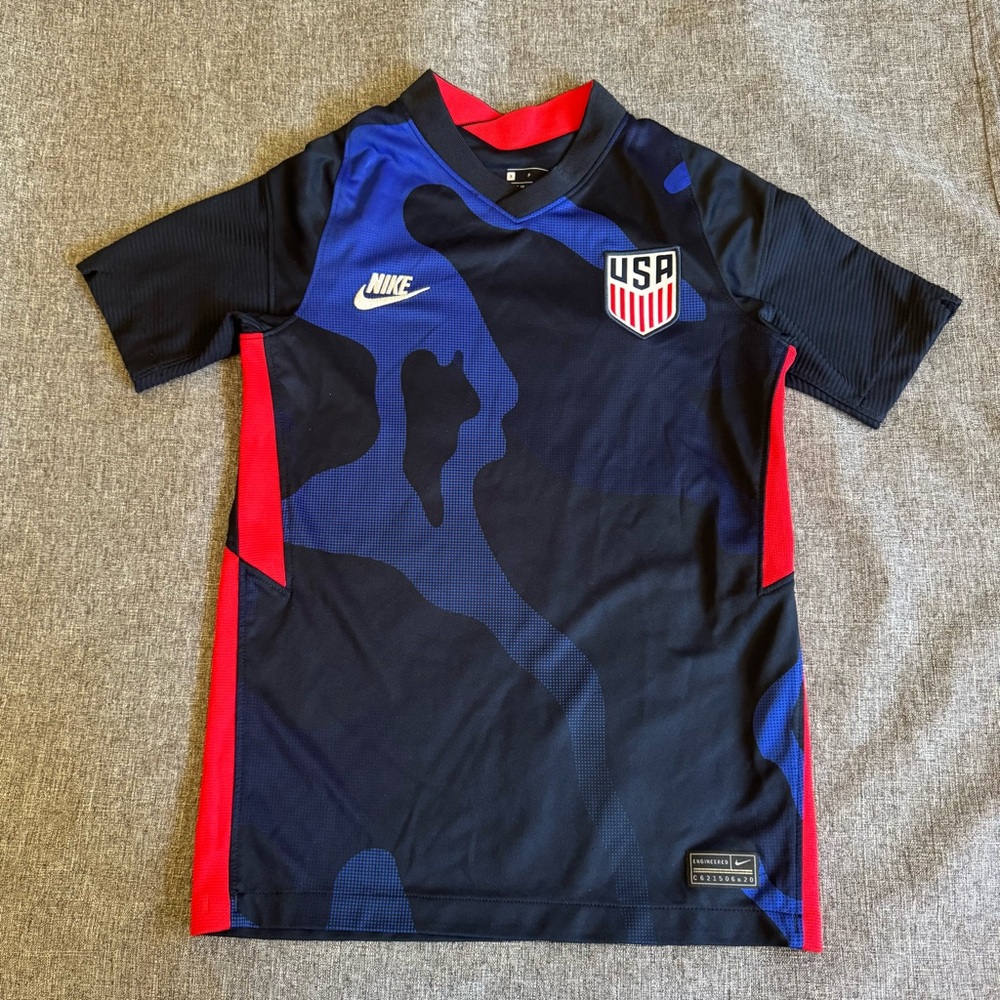 Nike USA Soccer 2020/2021 Away Youth Jersey EUC